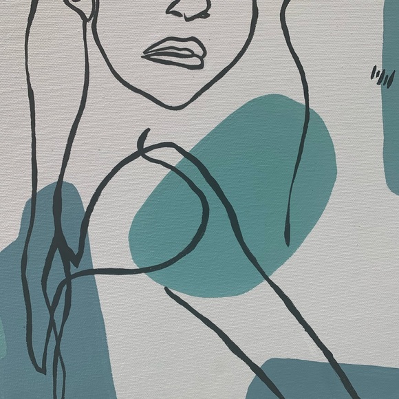 Minimalist flat Canvas Acrylic Painting
11” x 14” - Picture 4 of 4